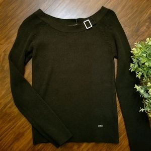 Point Zero Formal Buckle Long Sleeve Black Size M